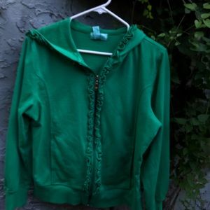 Silverwear New York green/blue sweatshirt